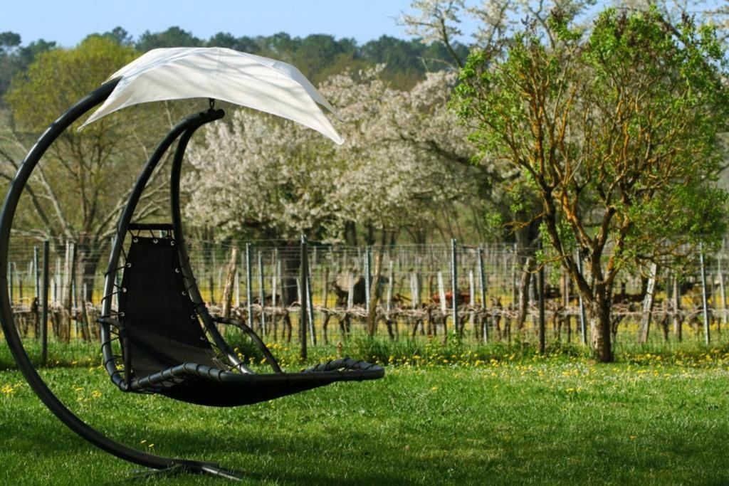 Bleu Raisin Bed and Breakfast Les Salles-de-Castillon Buitenkant foto